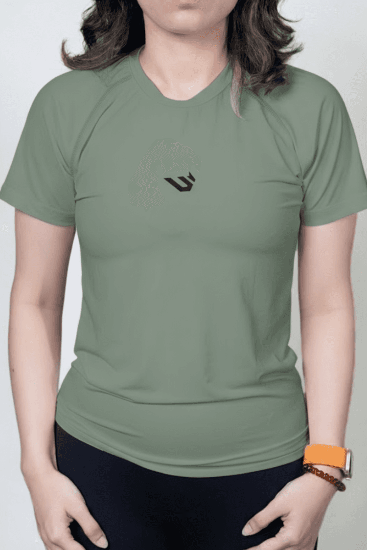 TSHIRT - MACHA GREEN - alternate view
